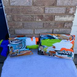2 Nerf Super Soaker Brand New Never Opened