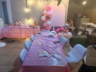 Table and chairs