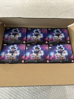 ENGLISH DRAGON BALL SUPER FUSION WORLD Opened Booster Box Case (BULK) Over 2000 Cards All In NM Condition (OBO)
