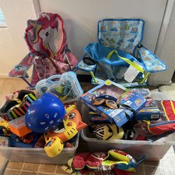 2 Full Boxes Of Kids Toys Paw Patrol, Dinosaurs, Cars, …