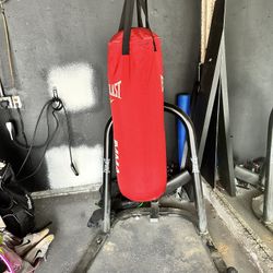 Punching Bag With Stand And gloves 