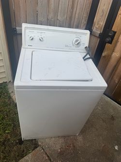 GE and Kenmore washer and dryer