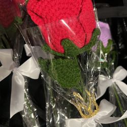Crocheted Flowers Gifts  