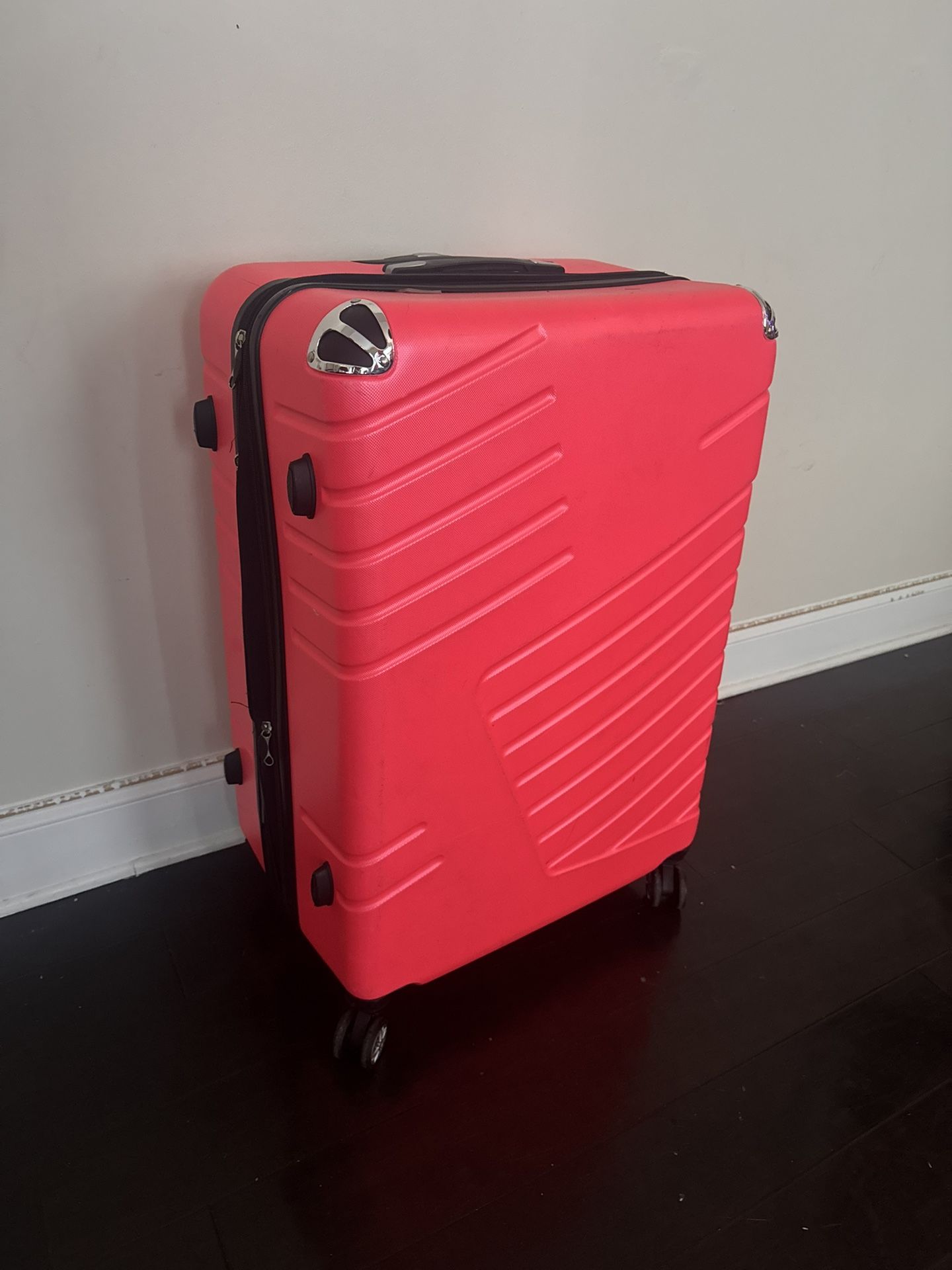 Hot Pink Extra Large Suitcase