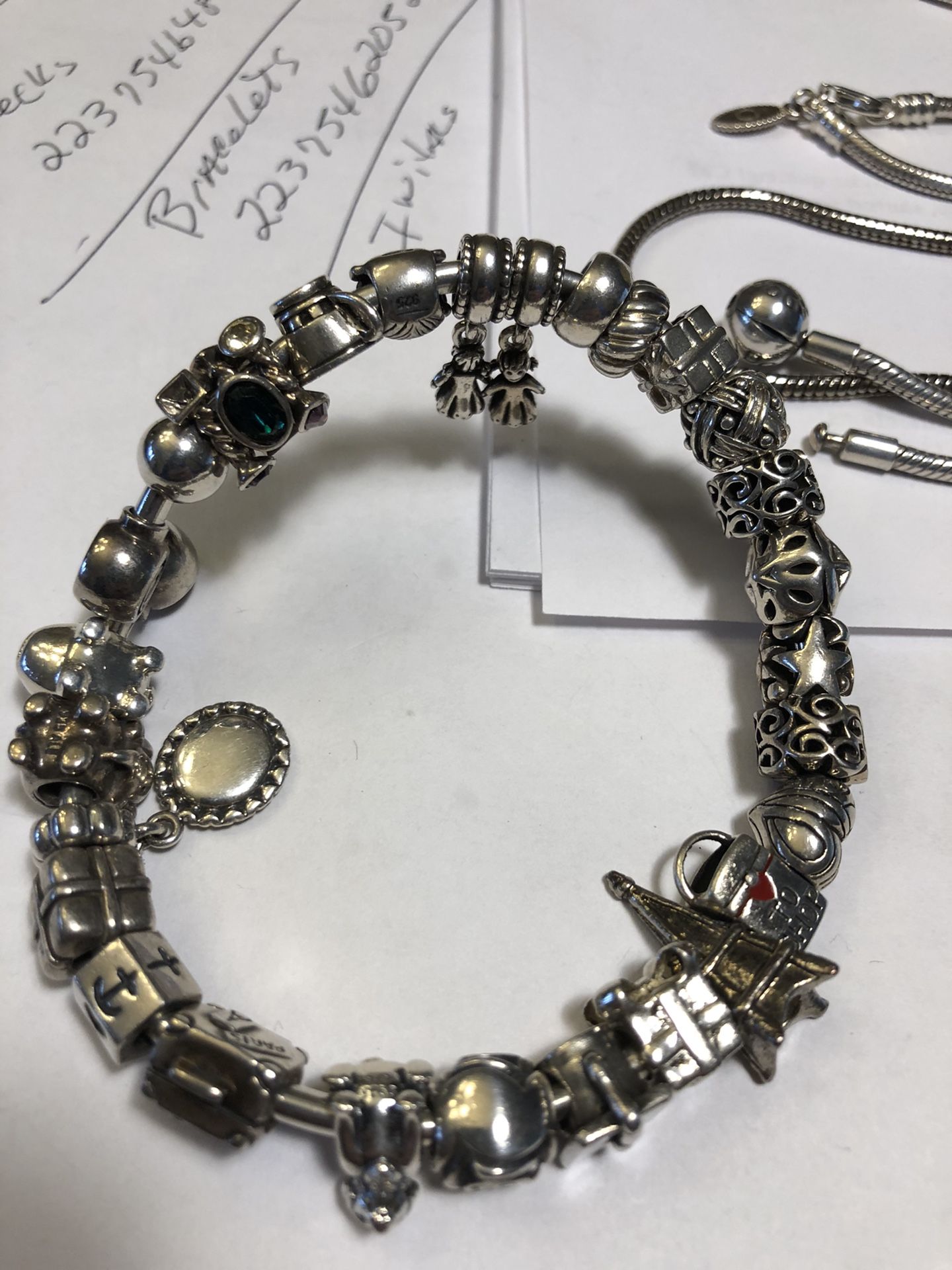 Pandora , Camilla beads & charms. Read description
