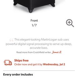MartinLogan Dynamo Foundation 12