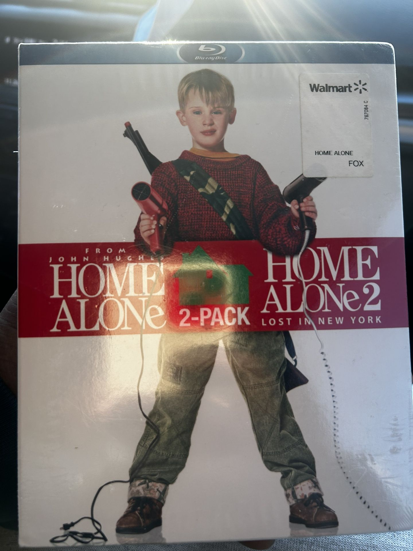 Blu-ray still sealed brand new double pack home alone, original and home alone two lost in New York