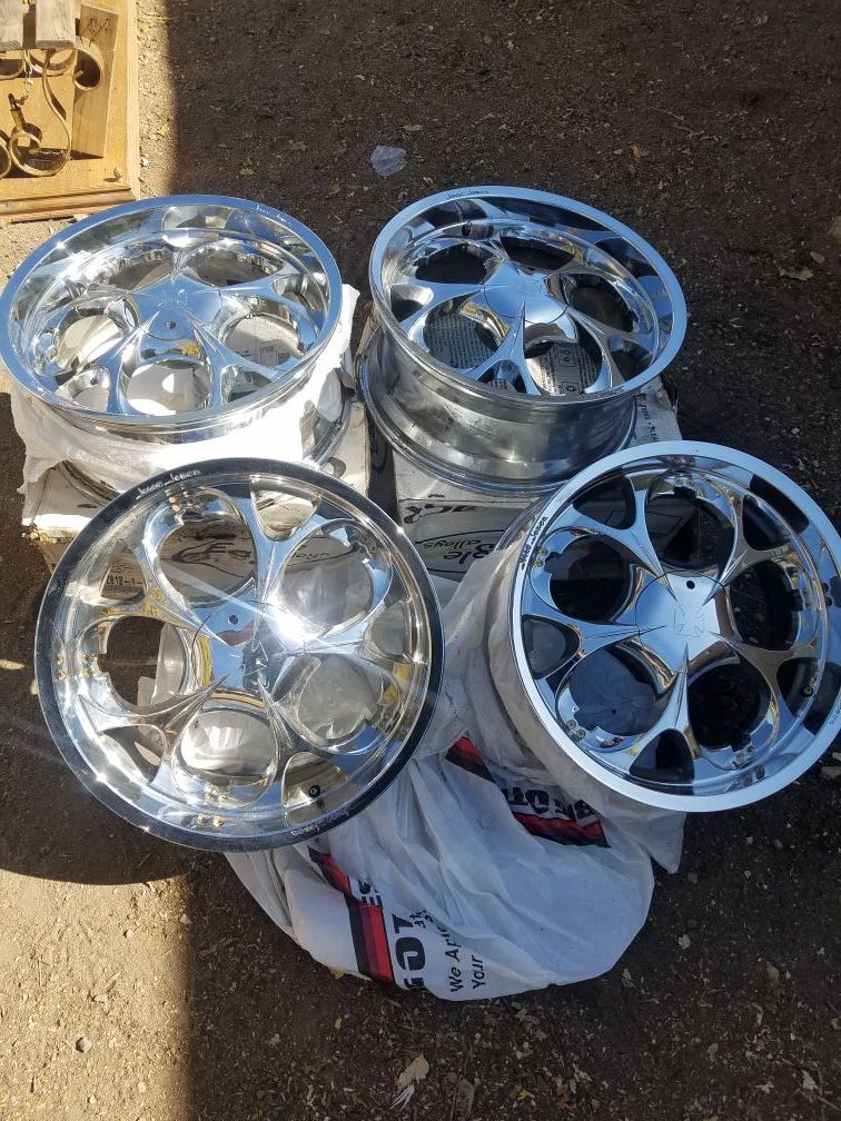 20 inch Jesse James 44 magnum rims