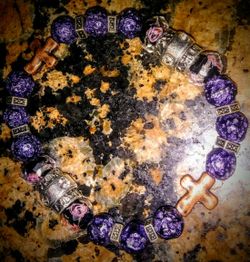 $15 Handmade Semi-Precious men's and women's beaded bracelets