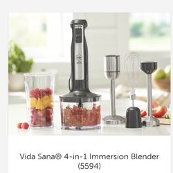 BATIDORA MANUAL 4 EN 1 VIDA SANA PRINCESS HOUSE 🌹🌷