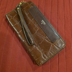 FOSSIL WRISTLET WALLET 