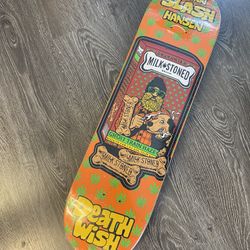 Brian Slash Henson Deathwish Skateboard Deck