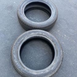 2 - 235/55r19 Toyo Tires 80% Good Tires Treads !!!!!!!!!