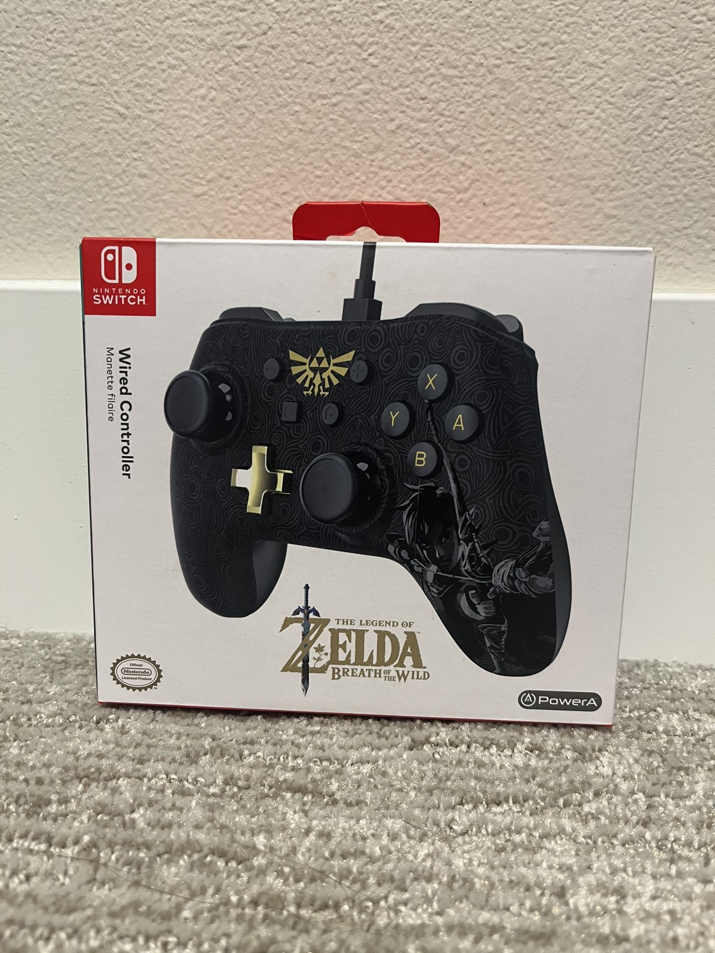 Zelda Wired Controller & Mario Kart Wheel Pack