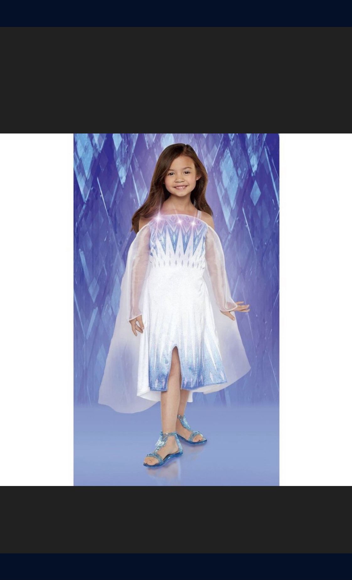 Elsa Frozen 2 Dress And Shoes