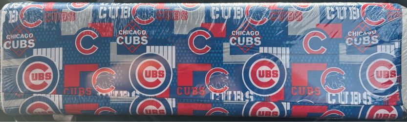 New 10-Yard Bolt MLB Chicago Cubs 100% Cotton Fabric - 58" Wide