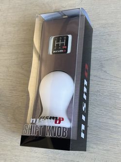 Genuine Authentic Brand New Nismo Duracon Ball Shift Knob, White