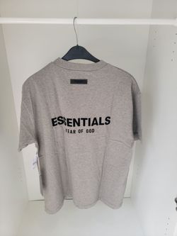 Essentials dark oat tee L