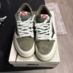Travis Scott Jordan 1 Low Medium Olive 