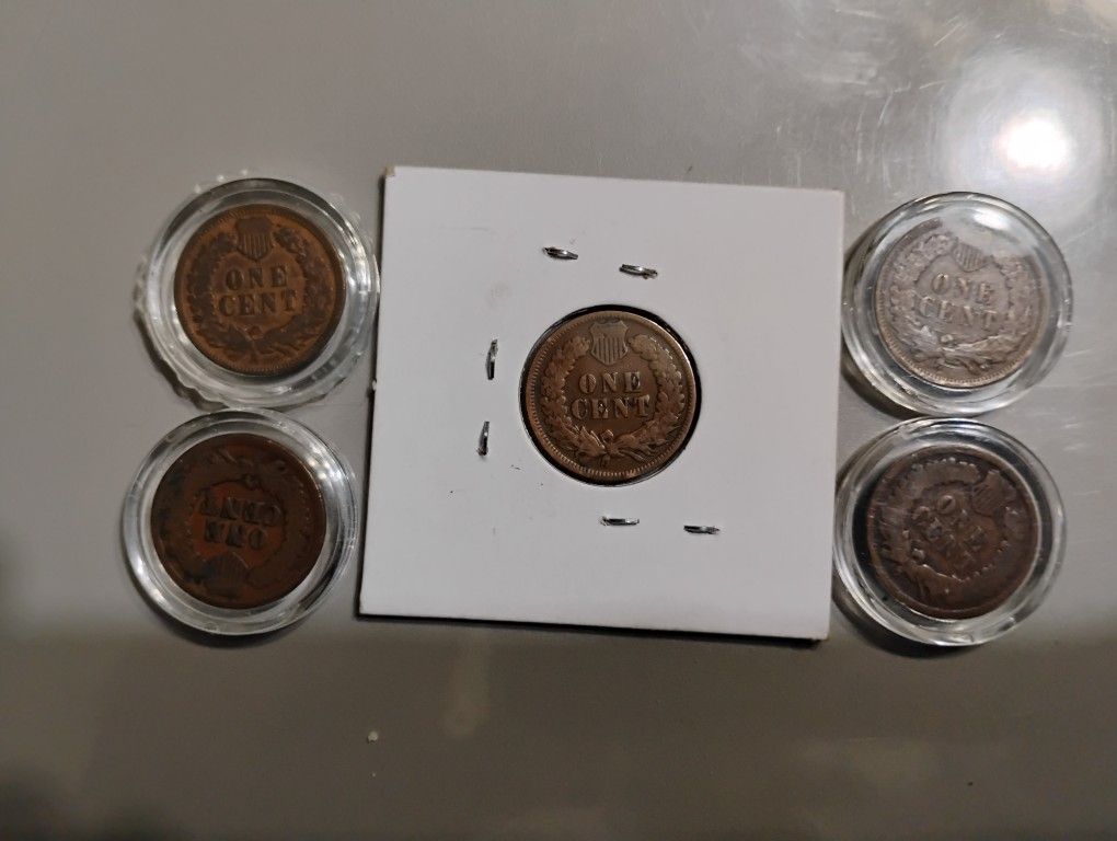Indian Pennies From 1(contact info removed) 1(contact info removed) 1902