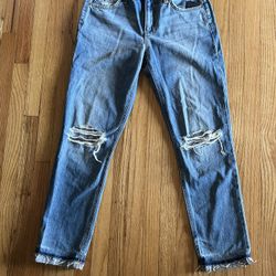 JOE’S Ex-Lover Shredded Ankle Jeans NWIT SZ 26