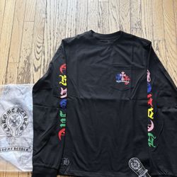 Black Chrome Hearts Long Sleeve