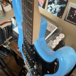 Blue Squier Stratocaster
