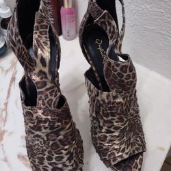Leopard Print Heels