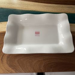 Cream Serving Platter