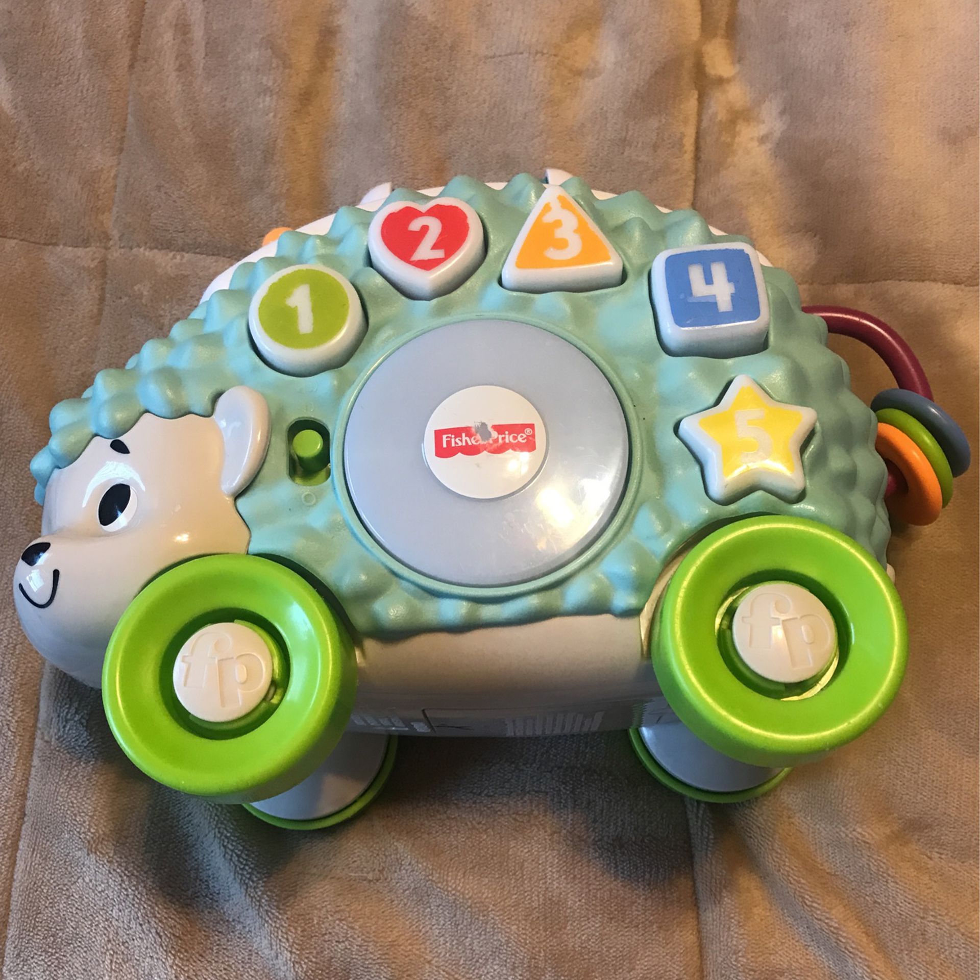 Fisher Price Linkimals Happy Shape Hedgehog Musical Learning Baby Toy