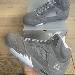 Air Jordan 5 Retro Wolf Grey