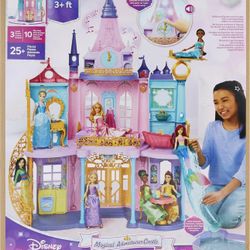 Brand New Disney Princess Castle And Dolls $225