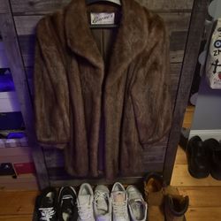 Barnes Furriers Mink Fur Coat