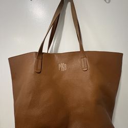 PENDING - Mark & Graham Large Leather Tote