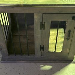 Wooden Dog Cage 