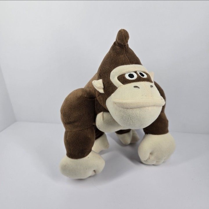 Nintendo Super Mario Donkey Kong Plush 8" Stuffed Animal Gorilla DK Japanese