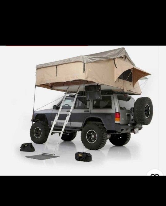 Title
Smittybilt 2883 Overlander Tent, XL, Tan, Polyester, Trailer