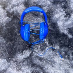 Blue Headphones