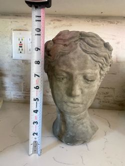 Ceramic Women’s Head Plant Pot