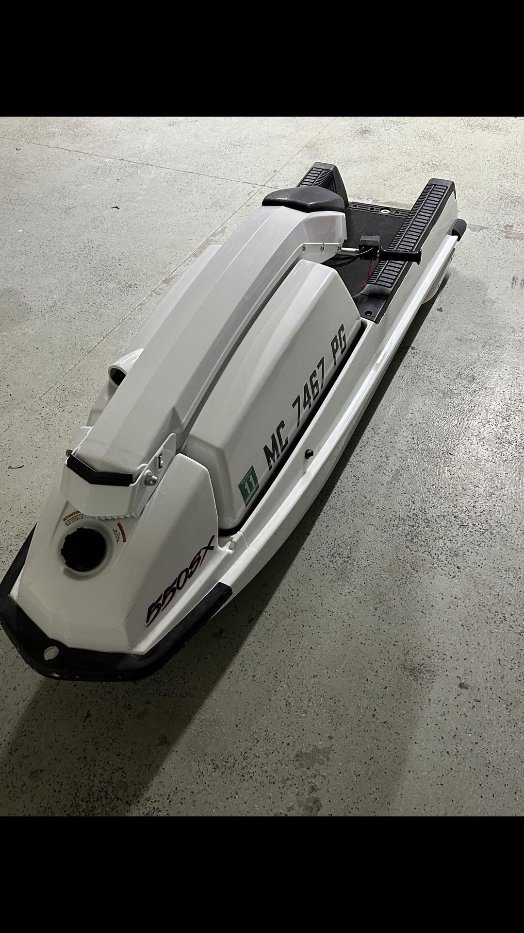 1991 Kawasaki 550sx Jetski