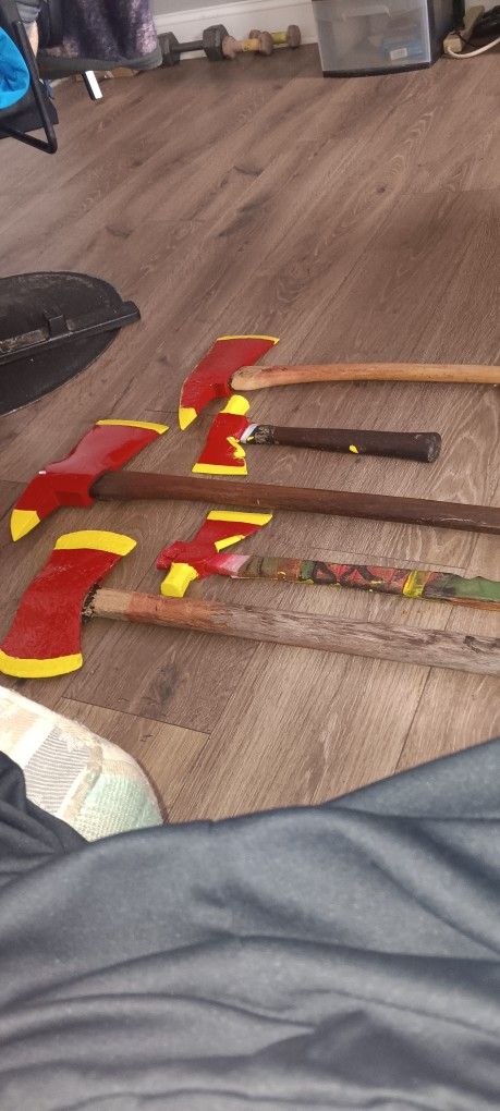 Fireman's Axes and 2hatchets