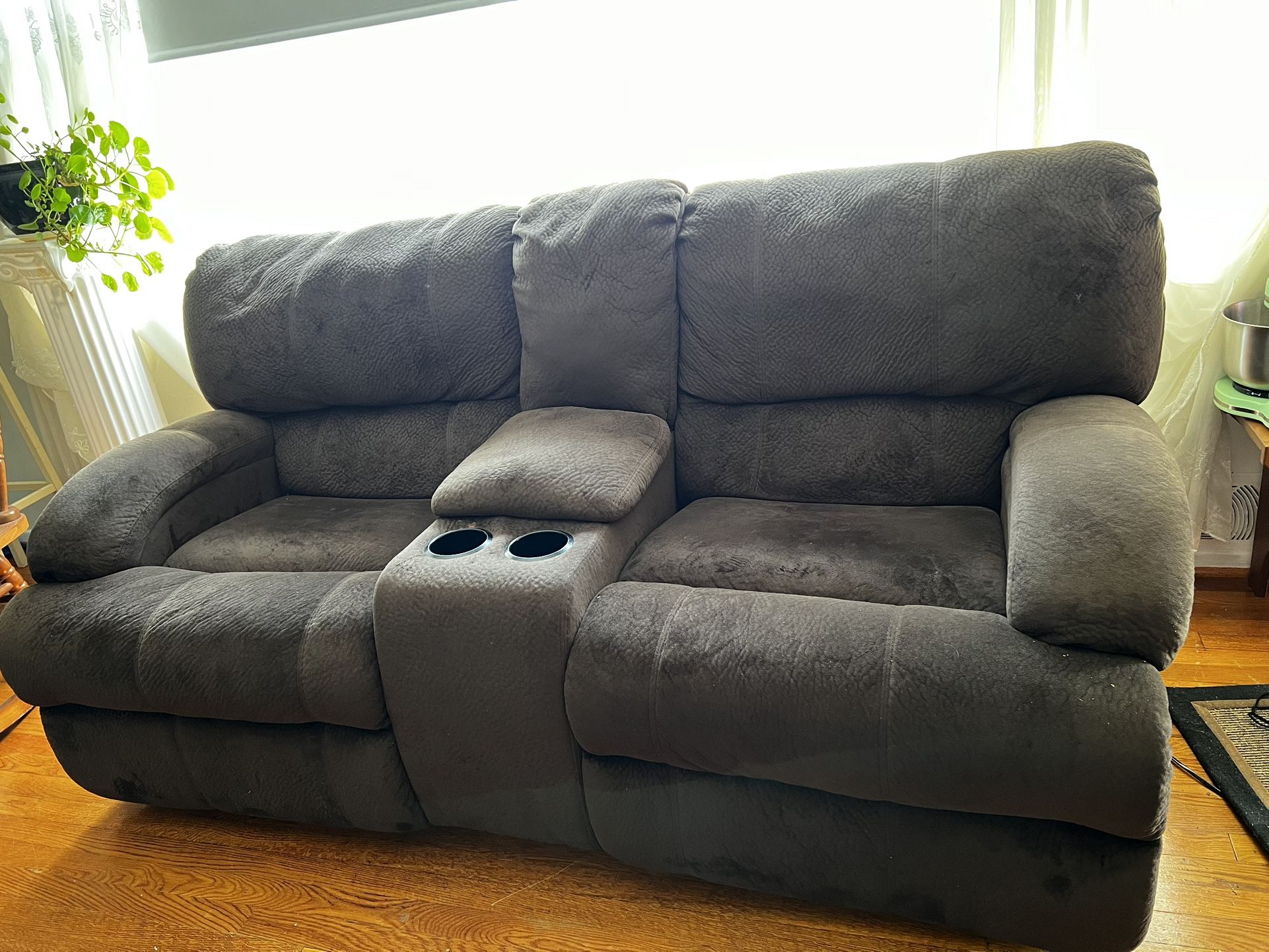Dual Recliner Couch