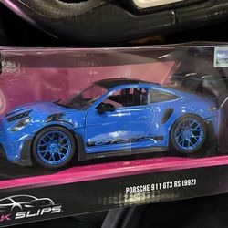 Porsche 911 GT3 RS 992 Pink Slip die cast toy
