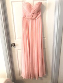 Corset pastel pink dress