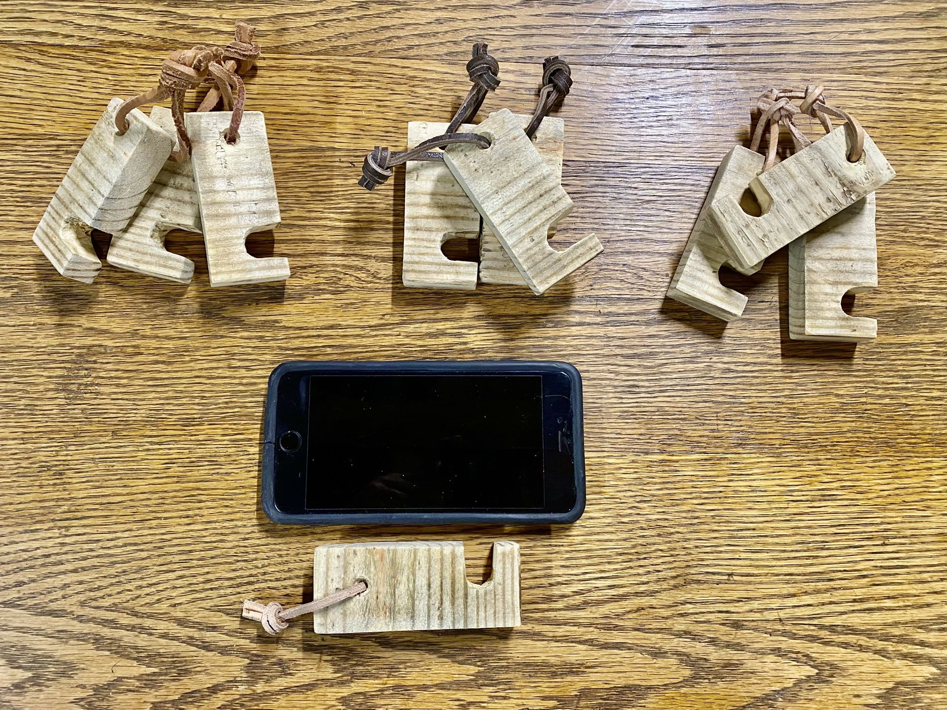 Wooden Phone Stands 