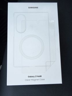 Samsung Galaxy Z Fold 8 Clear Magnet Case