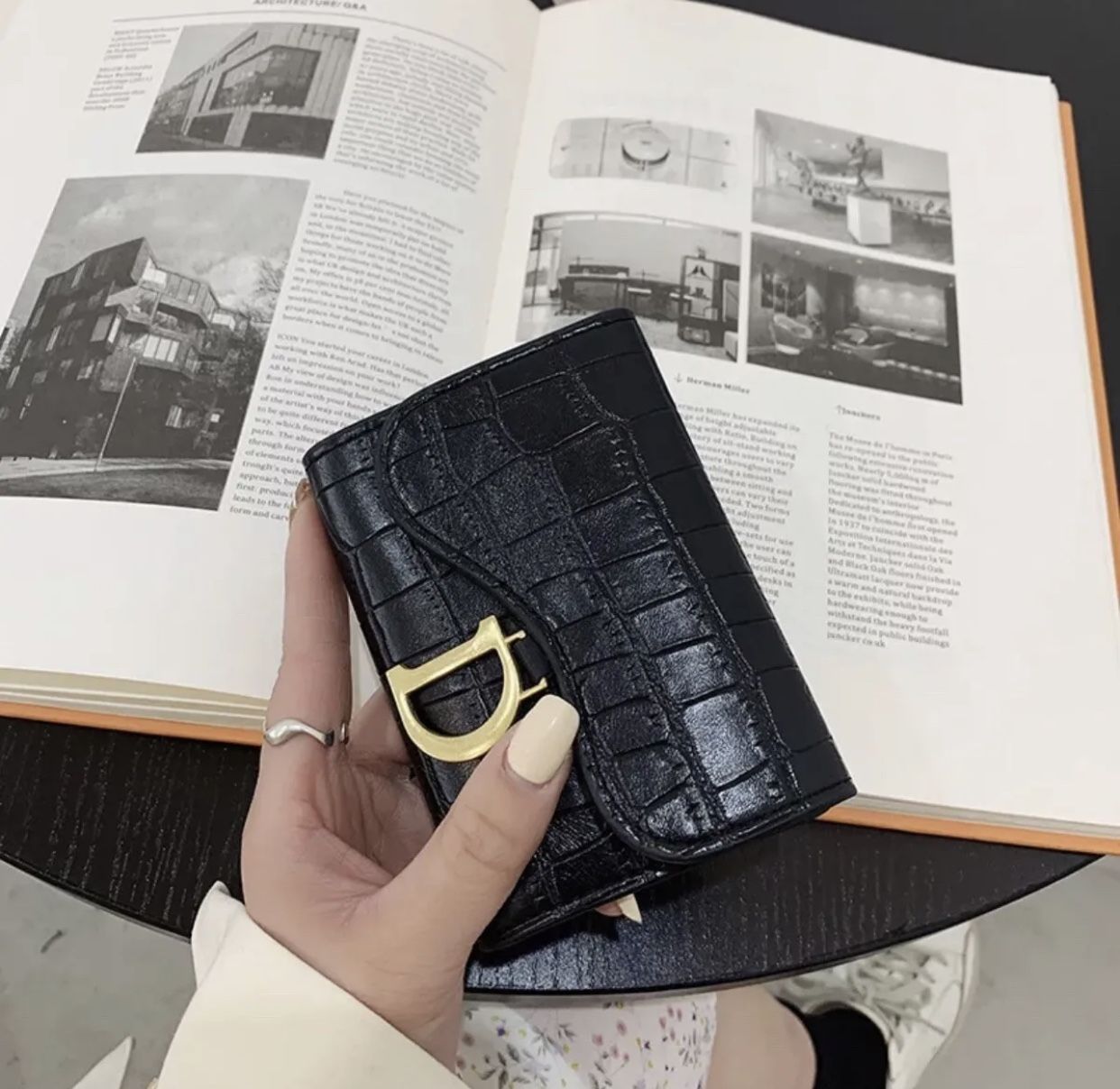 New in! The perfect little black wallet 🖤 Louis Vuitton black