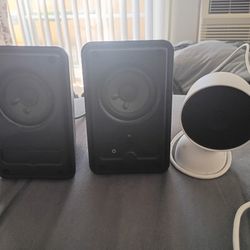 I Have Some Slightly Used Speakers For A Computer System And I Have A Pet Camera 