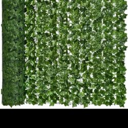 Artificial Faux Ivy Fence 