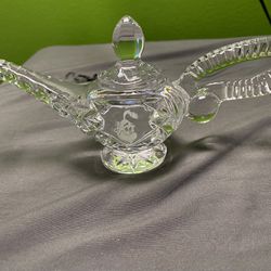 Waterford Crystal Aladdin Lamp. Disney 